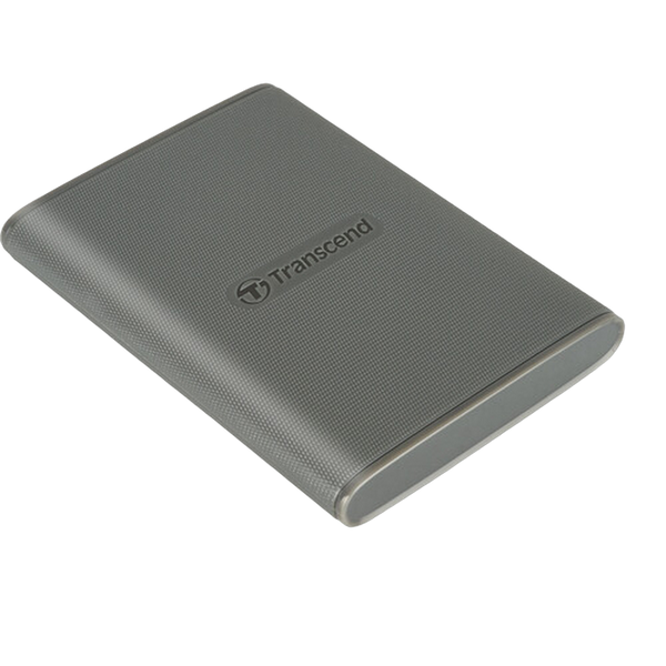 2.0TB Transcend Portable SSD ESD360C Gray, USB-A/C 3.2 (77x55.7x9.6mm, 41g, R/W:2000/2000MB/s, MIL- 213921 фото