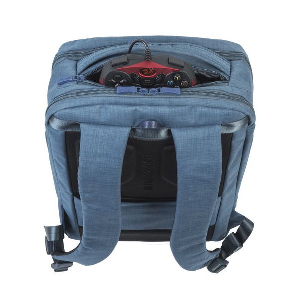 Backpack Rivacase 8365, for Laptop 17,3" & City bags, Blue 137282 фото