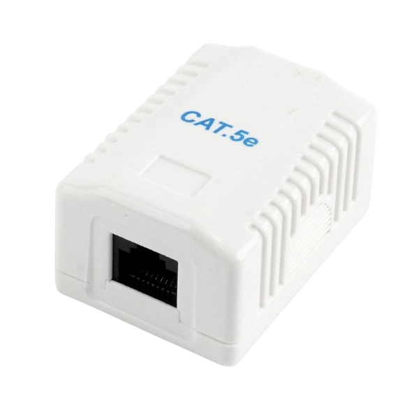 1xRJ45 Surface mount box 8P8C/UTP CAT.5e/KRONE, NCAC-1U5E-01 207955 фото