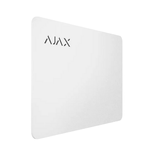 Ajax Encrypted Contactless Card "Pass", White (3pcs) 143042 Imagini