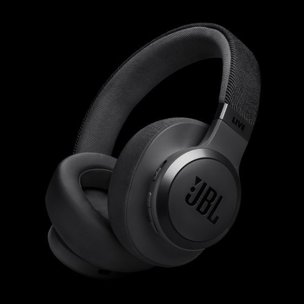 Headphones Bluetooth JBL LIVE770NC Black, Over--ear, active noise-cancelling 211936 Imagini
