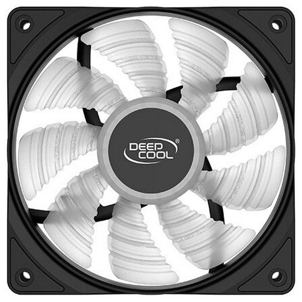 PC Case Fan Deepcool RF120W, 120x120x25, 21.9 dB, 48.9 CFM, 1300PM, White LED, Hydro Bearing 124626 фото