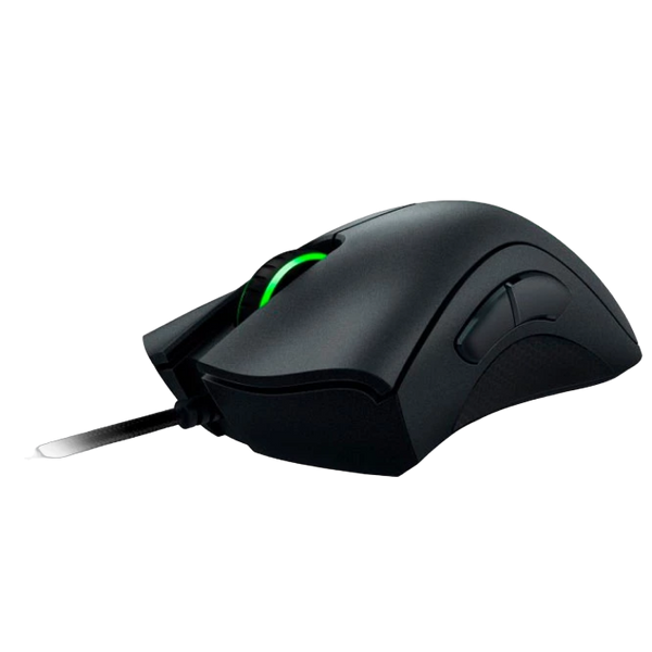 Gaming Mouse Razer DeathAdder Essential, 6400 dpi, 5 buttons, 30G, 220IPS, 96g, Mech.SW, Green Light 146757 фото