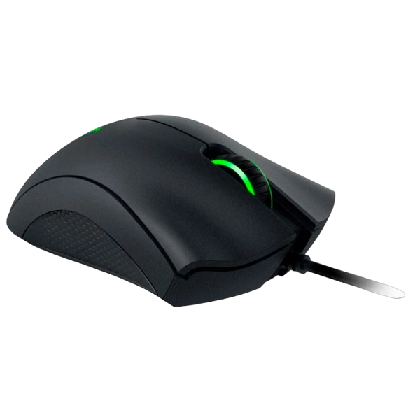 Gaming Mouse Razer DeathAdder Essential, 6400 dpi, 5 buttons, 30G, 220IPS, 96g, Mech.SW, Green Light 146757 фото