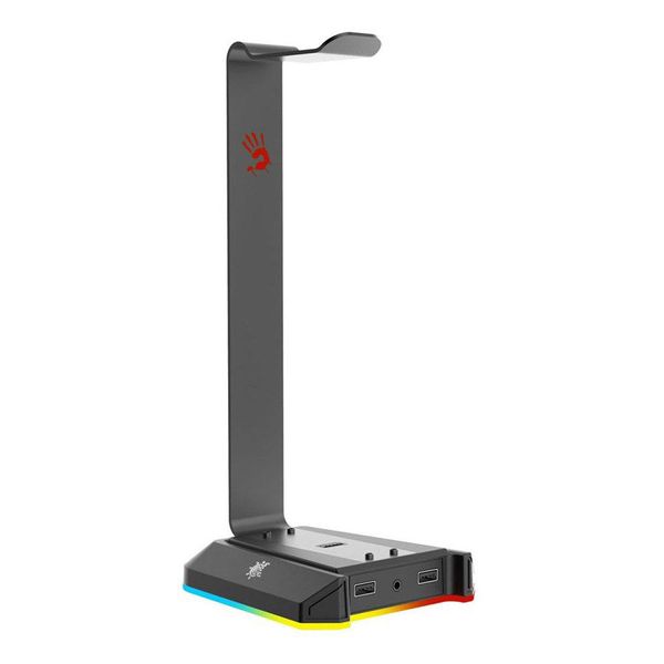 Gaming Headset Stand Bloody GS2, 3xUSB 2.0, 1x3.5mm(apin), 7.1 Sound Card, RGB, Aluminum Frame 146046 фото