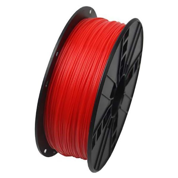 ABS 1.75 mm, Fluorescent Red Filament, 1 kg, Gembird, 3DP-ABS1.75-01-FR 82361 фото