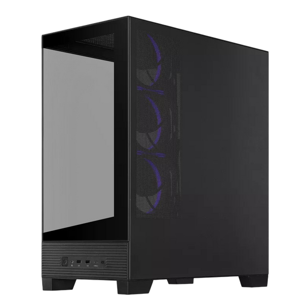 Case ATX Asus A31 PLUS TG ARGB BLACK, 4x120mm ARGB, ARGB Hub, Front Mesh, Tempered Glass, Headset ho 237144 фото