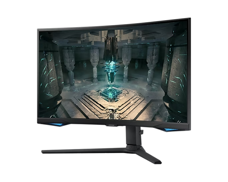 27" SAMSUNG Odyssey G6 S27BG650EI,Black,Curved-VA 2560x1440,240Hz,1ms,300cd,DP+HDMI,TizenOC 209007 фото