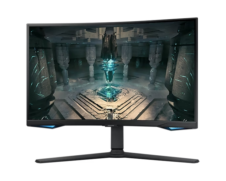 27" SAMSUNG Odyssey G6 S27BG650EI,Black,Curved-VA 2560x1440,240Hz,1ms,300cd,DP+HDMI,TizenOC 209007 фото