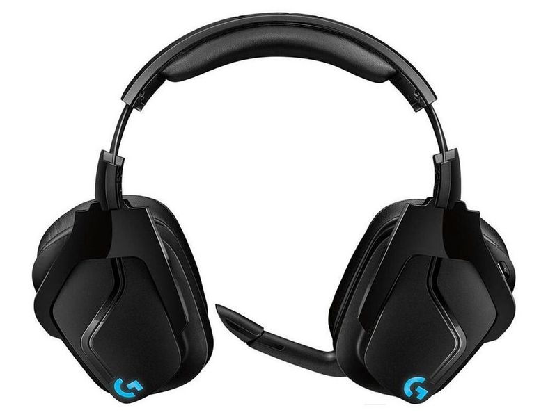 Wireless Gaming Headset Logitech G935, 50mm drivers, 20-20000Hz, 39 Ohm, 93dB, RGB, 2.4 Ghz/3.5mm 126722 фото