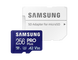 256GB MicroSD (Class 10) UHS-I (U3) +SD adapter, Samsung PRO Plus "MB-MD256SA" (R/W:180/130MB/s) 207498 фото 4