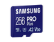 256GB MicroSD (Class 10) UHS-I (U3) +SD adapter, Samsung PRO Plus "MB-MD256SA" (R/W:180/130MB/s) 207498 фото 2