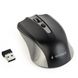 Wireless Mouse Gembird MUSW-4B-04-GB Optical 800-1600 dpi 4 buttons, Ambidextrous, 2xAAA, Grey/Black 105904 фото 1