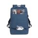 Backpack Rivacase 8365, for Laptop 17,3" & City bags, Blue 137282 фото 9