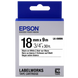 Tape Cartridge EPSON LK-5WBN; 18mm/9m Standard, Balck/White, C53S655006 85515 фото 2