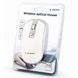 Wireless Mouse Gembird MUSW-4B-06-WS, 800-1600 dpi, 4 buttons, Ambidextrous, 1xAA, White/Silver 145964 фото 2
