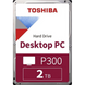 3.5" HDD 2.0TB -SATA-256MB Toshiba "Performance P300 (HDWD320UZSVA)" 205588 фото 2