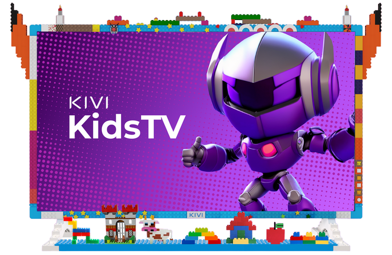 32" LED SMART TV KIVI KidsTV, 1920x1080 FHD, Android TV, Blue 213377 фото