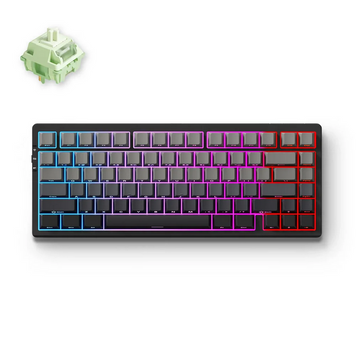 Gaming Wireless Keyboard MCHOSE G75 Pro, Mechanical, 75% Layout, Matcha Latte SW V2, PBT Double Shot 250956 фото