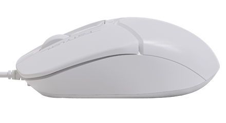 Mouse A4Tech FM12S Silent, Optical, 1000 dpi, 3 buttons, Ambidextrous, 4-Way Wheel, White, USB 120439 фото