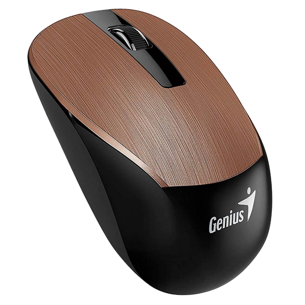 Wireless Mouse Genius NX-7015, Optical, 800-1600 dpi,3 buttons,Ambidextrous,BlueEye,1xAA, Rosy Brown 80032 Imagini