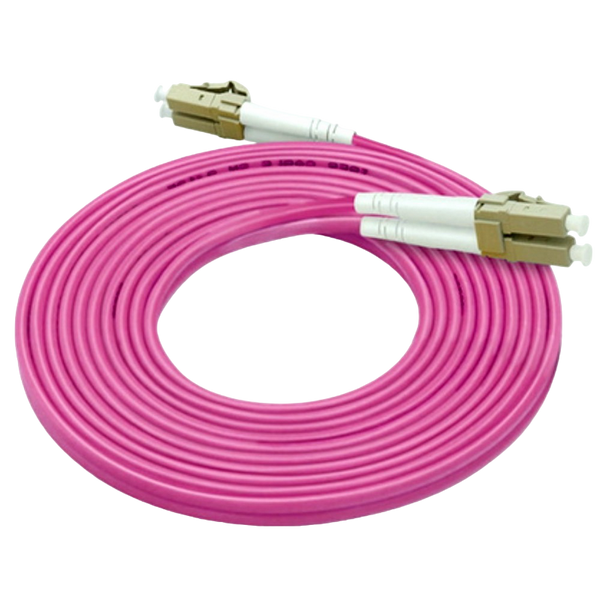 Fiber optic patch cords, Multimode OM4, LC-LC Duplex,10M 114531 фото