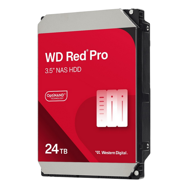 3.5" HDD 24.0TB-SATA-512MB Western Digital "Red Pro (WD241KFGX)", NAS, 24/7, CMR, 7200rpm, 2.5M (MTB 251285 фото