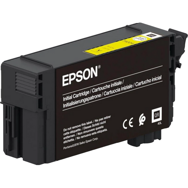 Ink Cartridge Epson UltraChrome XD2 T40C440 (26ml), Yellow 92876 фото