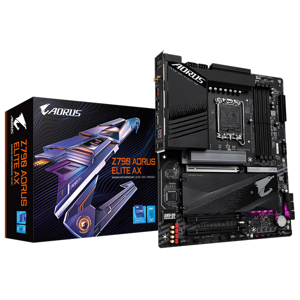 MB S1700 Gigabyte Z790 AORUS ELITE AX ATX 146990 фото