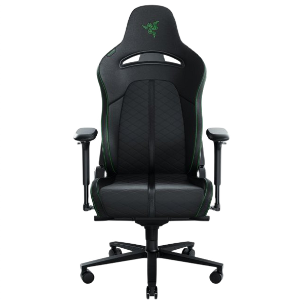 Gaming Chair Razer Enki, Maximum load 136 kg, 166-204cm, 4D Armreast,152 Degrees, Lumbar Arch, Green 149247 фото