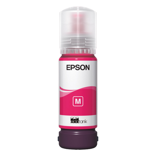 Ink Epson C13T09C34A, 108 EcoTank Magenta ink bottle 211266 фото