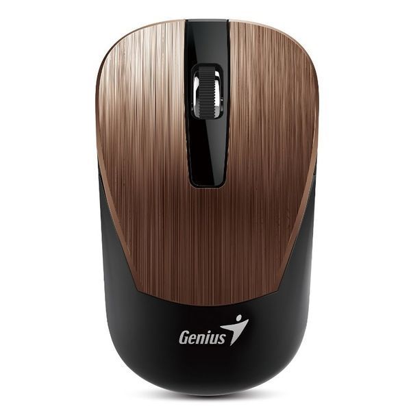 Wireless Mouse Genius NX-7015, Optical, 800-1600 dpi,3 buttons,Ambidextrous,BlueEye,1xAA, Rosy Brown 80032 Imagini