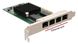 PCI-e Intel Server Adapter Intel I350AM4, Quad SFP Port 1Gbps 81480 фото 2