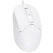 Mouse A4Tech FM12S Silent, Optical, 1000 dpi, 3 buttons, Ambidextrous, 4-Way Wheel, White, USB 120439 фото 2