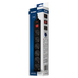 Surge Protector 6 Sockets, 5.0m, Sven Optima, BLACK, Retail color box, flame-retardant 78488 фото 5