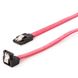 Cable Serial ATA III 10 cm data, 90 degree connector, metal clips, Cablexpert CC-SATAM-DATA90-0.1M 92413 фото 3