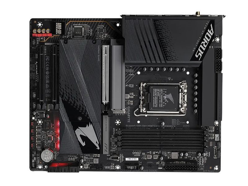 MB S1700 Gigabyte Z790 AORUS ELITE AX ATX 146990 фото