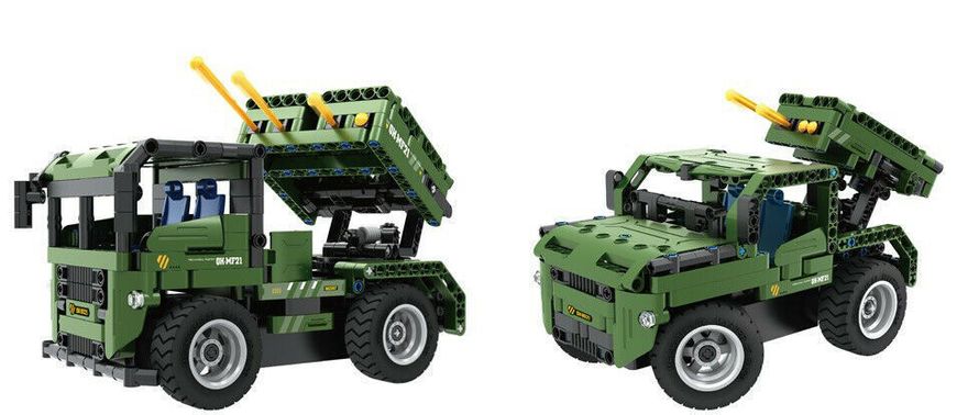 8022, XTech Bricks: 2in1, Armed Off-road Vehicle, R/C 4CH, 370 pcs 120190 фото