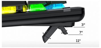 Gaming Keyboard HyperX Alloy Origins, Mechanical, Steel frame, Onboard memory, MX Red, RGB, USB 107180 фото