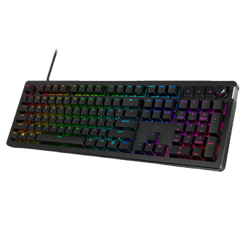 Gaming Keyboard HyperX Alloy Rise, Mechanical, Hot-swappable SW, Linear SW, PBT Keycaps, Magnetic to 221195 Imagini