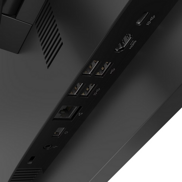 Lenovo AIO V105 Black (23.8" FHD IPS Ryzen 5 40 2.8-4.3GHz, 16GB, 512GB, wired KB&MS, No OS, 3Y warranty) 269020 фото