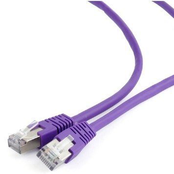 Patch Cord Cat.6/FTP, 3m, Purple, PP6-3M/V, Cablexpert 64012 фото