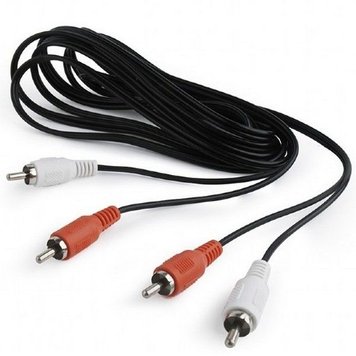 Cable RCA*2 - RCA*2, 1.8m, Cablexpert, CCA-2R2R-6 83450 фото