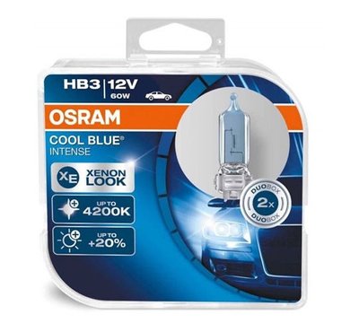 OSRAM HB3 9005 COOL BLUE INTENSE 4200K 12V 60W P20D (9005CBI BOX) ID999MARKET_6591511 фото