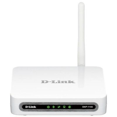 Wi-Fi N Access Point/Router D-Link "DAP-1155", 150Mbps 52929 фото