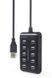 USB 2.0 Hub 10-port Gembird "UHB-U2P10P-01", Black 202971 фото 3
