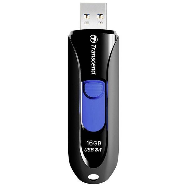 16GB USB3.1 Flash Drive Transcend "JetFlash 790", Black, Slider (R/W:90/20MB/s) 64939 Imagini