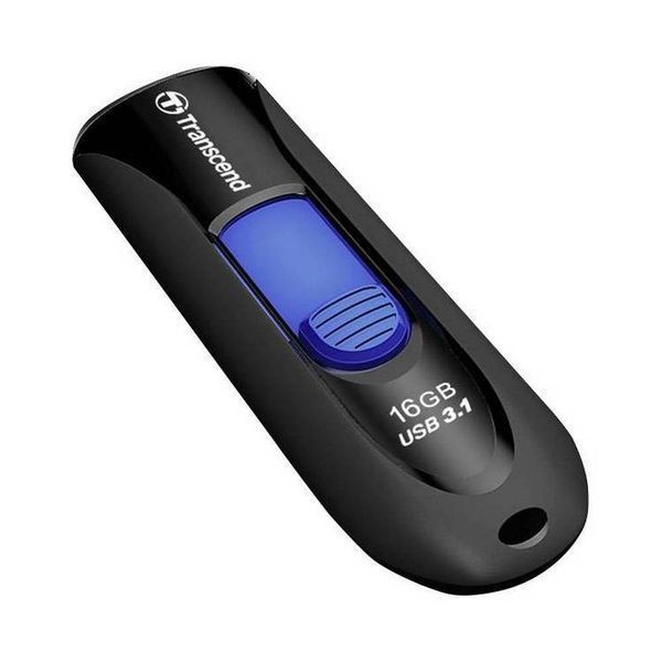 16GB USB3.1 Flash Drive Transcend "JetFlash 790", Black, Slider (R/W:90/20MB/s) 64939 Imagini