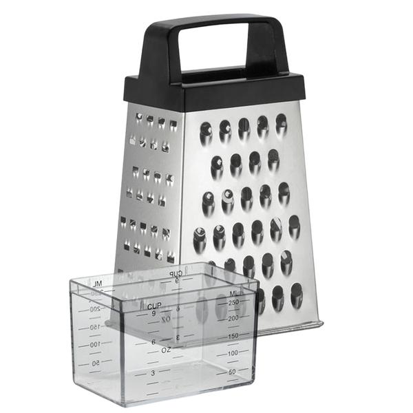 Grater with container, 4 sides RESTO 95412 140501 Imagini