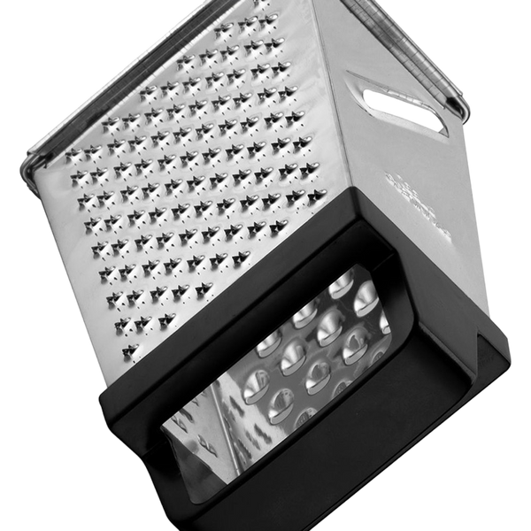 Grater with container, 4 sides RESTO 95412 140501 Imagini